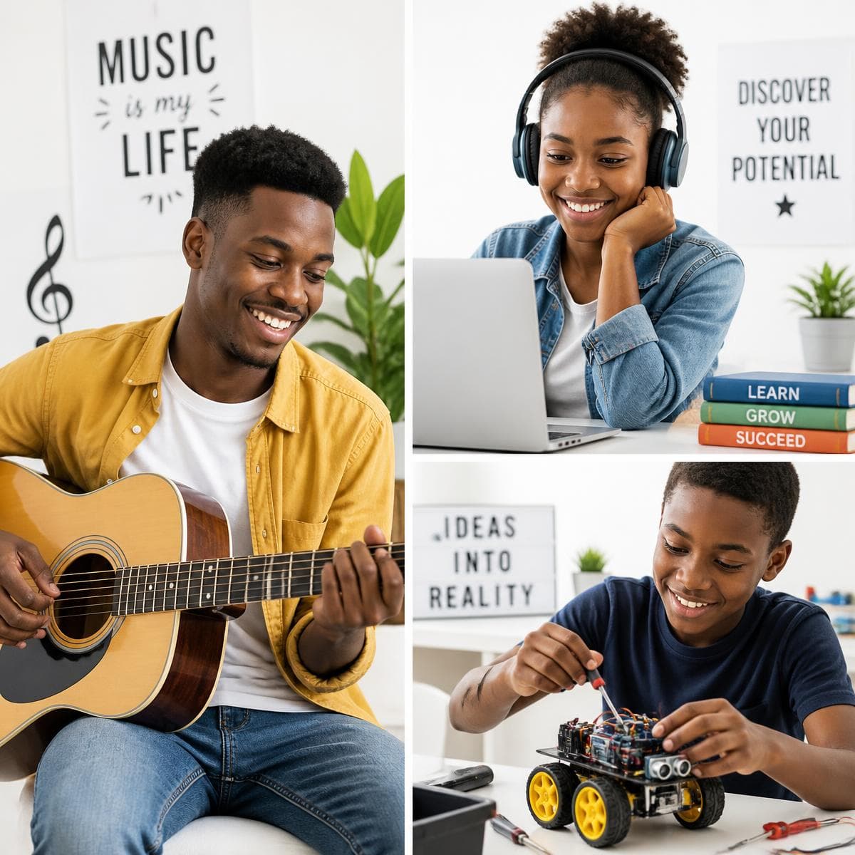 Sarafrika learners and creators collaborating
