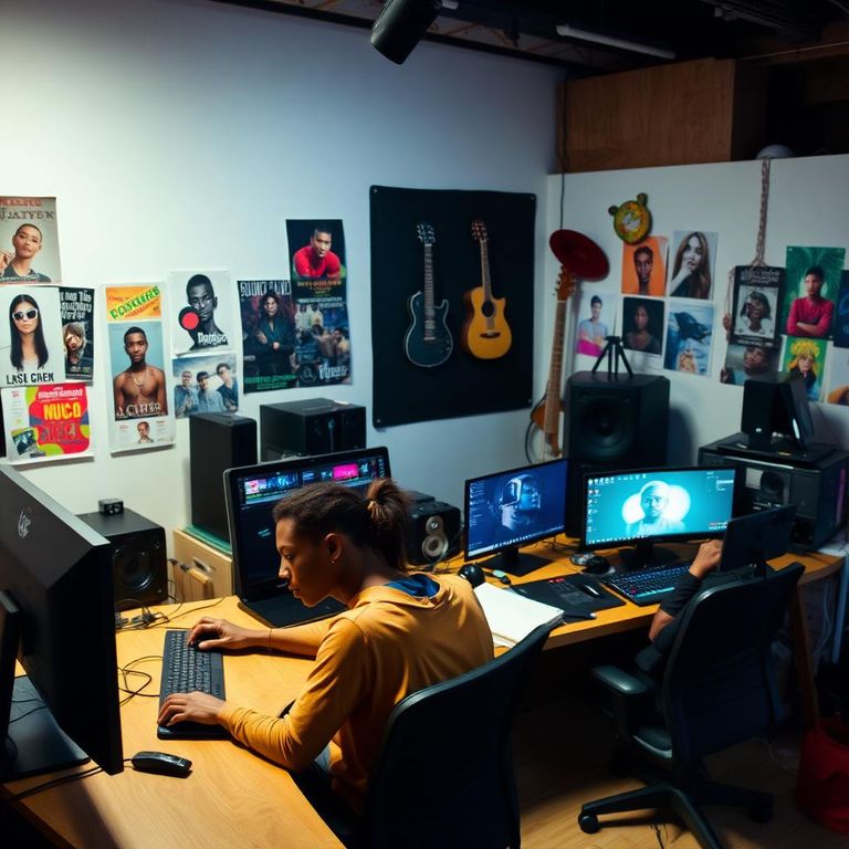 Sarafrika creator lab session